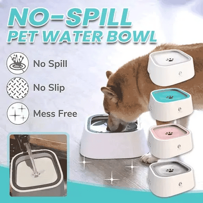 SpillGuard™ No-Spill Pet Water Bowl