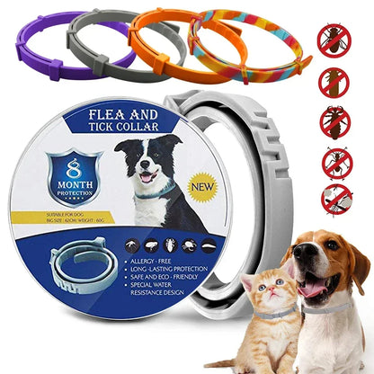 PawShield™ Adjustable 8 Month Anti-Fleat ticks and mosquitoes