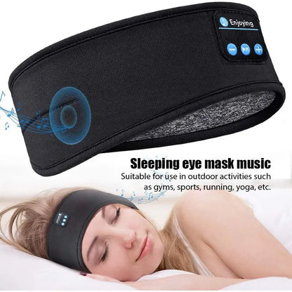 SleepSync™ Wireless Noise Cancellation Bluetooth Headband for Sport and Sleep