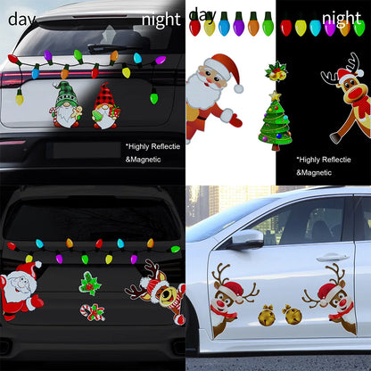 ReflectiCar™ Festive light Bulb Magnets