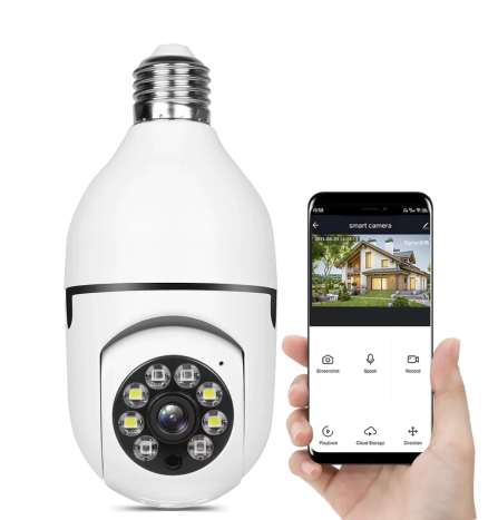 BulbCam360™- Wireless Smart Security Cam